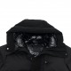 Pure down, not the cotton version on the market. 555 Model No. Y101MonclerMoncler 22Fw Accessory Embossed Letter Down JacketAutumn and winter new madeira. black knight scarf hooded mid-length down jacket official website