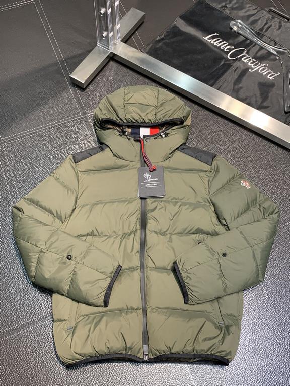 Support after the year P850. down jacket - Moncler Moncler Exclusive exclusive new stand-up collar hooded down jacket Original 11 custom hardware accessories imported original customized Welcome to the counter to compare