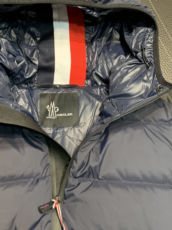 Support after the year P850. down jacket - Moncler Moncler Exclusive exclusive new stand-up collar hooded down jacket Original 11 custom hardware accessories imported original customized Welcome to the counter to compare