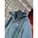 645 ARC'TERYX MACAI Ancessa Down Jacket Patriot Hard Shell Hooded Mid-Length Couple's Windproof Down Jacket is made of customized hardware, seamless embossing, three-dimensional logo, 90 white duck down, L size is about 