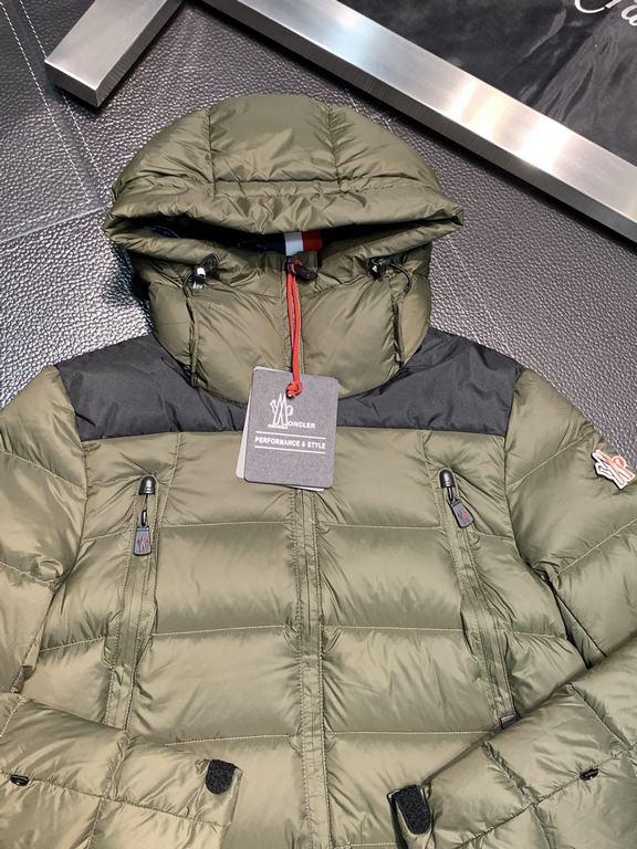 Support after the year P850. down jacket - Moncler Moncler Exclusive exclusive new stand-up collar hooded down jacket original 11 customized hardware accessories imported original customized Welcome counter comparison ar