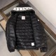 P580.MONCLER Moncler counter synchronization models   men's hooded down jacket national standard filling 90 white duck down down filling super enough custom LOGO hardware cuffs windproof design , hat printing letters cra