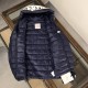 P580.MONCLER Moncler counter synchronization models   men's hooded down jacket national standard filling 90 white duck down down filling super enough custom LOGO hardware cuffs windproof design , hat printing letters cra