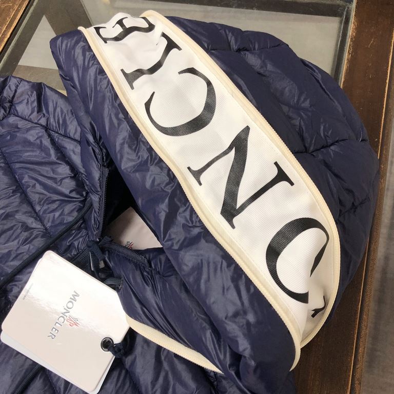 P580.MONCLER Moncler counter synchronization models   men's hooded down jacket national standard filling 90 white duck down down filling super enough custom LOGO hardware cuffs windproof design , hat printing letters cra