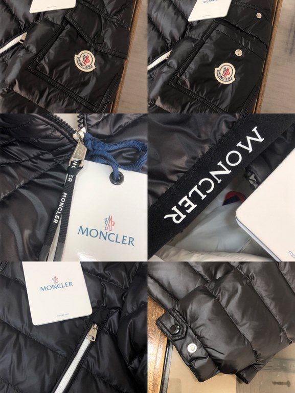 P660.Moncler Moncler 2023 Latest Hooded Down Jacket New on Official Website   A masterpiece of classic Moncler design, the Galion down jacket is made from the iconic nylon laqué fabric. The hood is engraved with the icon