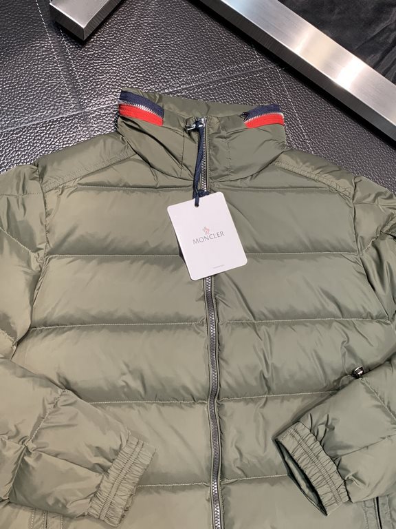 Support after the year P830. down jacket-Moncler Moncler Moncler Exclusive exclusive new stand-up collar hooded down jacket Original 11 customized hardware accessories imported original customized Welcome counter compari