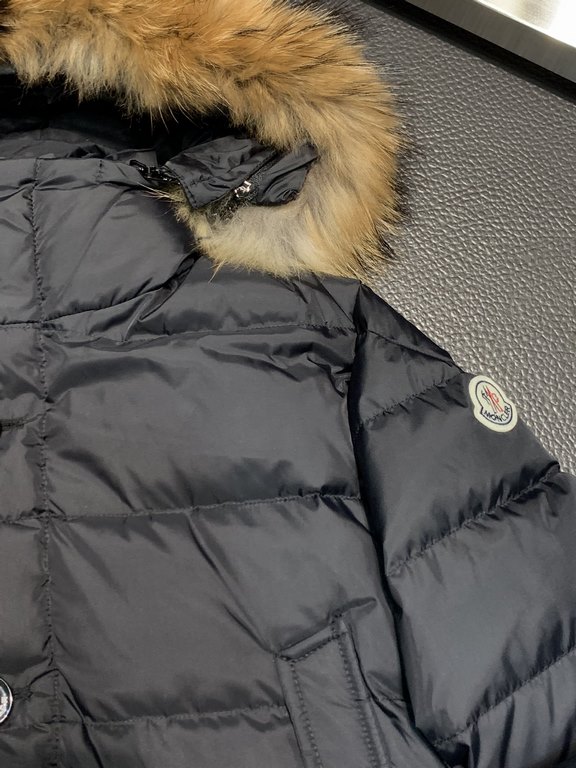 Support after the year P980. down jacket - Moncler Moncler Exclusive exclusive new hooded down jacket Hat removable design Original 11 customized hardware accessories imported original customized Welcome to the counter t