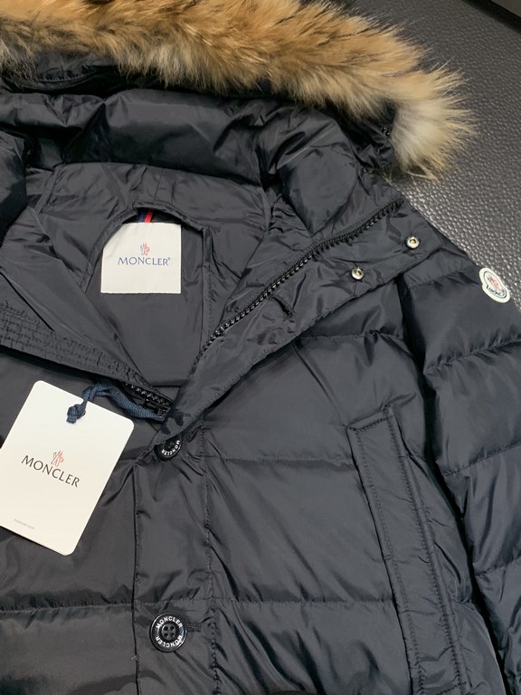 Support after the year P980. down jacket - Moncler Moncler Exclusive exclusive new hooded down jacket Hat removable design Original 11 customized hardware accessories imported original customized Welcome to the counter t