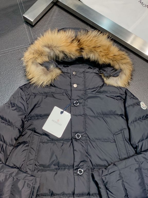 Support after the year P980. down jacket - Moncler Moncler Exclusive exclusive new hooded down jacket Hat removable design Original 11 customized hardware accessories imported original customized Welcome to the counter t