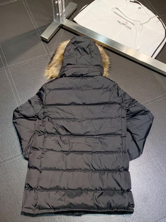 Support after the year P980. down jacket - Moncler Moncler Exclusive exclusive new hooded down jacket Hat removable design Original 11 customized hardware accessories imported original customized Welcome to the counter t