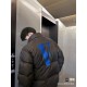 430 Vlone Classic Big V Logo Klein Blue Embroidered Down JacketImported 45D cotton memory matte fabric, feel comfortable and smooth, wear resistance is better, the new national standard 80 zero white duck down, 350 grams