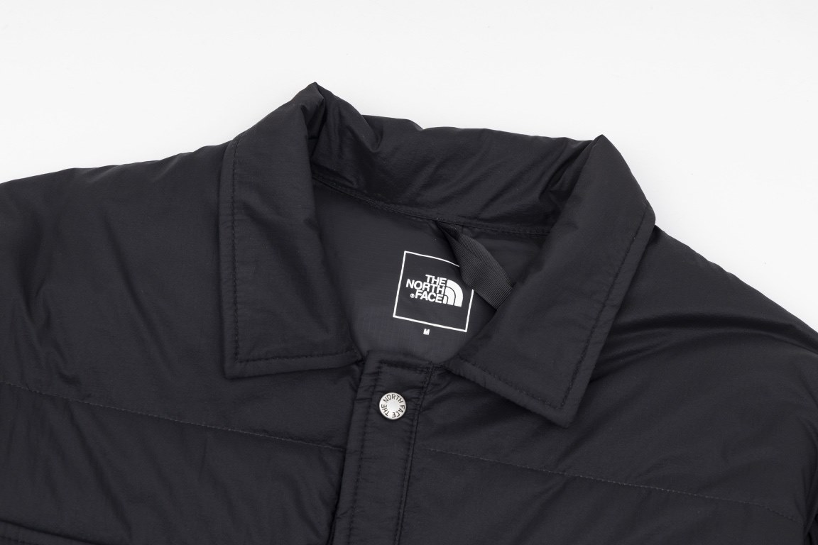 410  (Top Down Ceiling)[New The North Face TNF White Duck Down Shirt Down Jacket - The end of wearing is minimalism - Japanese shirt down jacket filled with 90 white duck down - lightweight style - can be used as a liner