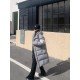 680  #ThomBrowneThomBrowne 2023 counter new classic four-bar hooded men and women with the same couple paragraph long large quilt down coat jacketColor Black GraySize S M L XL