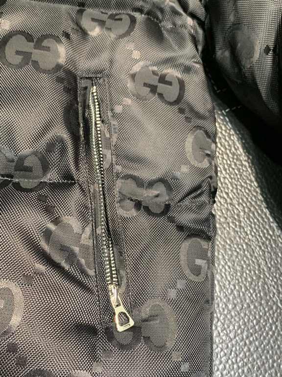 Gucci Gucci Gucci Gucci exclusive exclusive new hooded high collar down jacket original 11 custom hardware accessories imported original customized welcome counter comparison absolute high quality using top 95 white duck