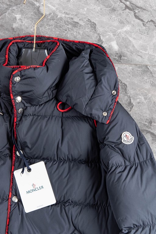 New# Support year after year!!!p1030  6  MONCLER fall and winter new high-density nylon waterproof material zipper hooded down jacket jacket# (hood can be detached) original order, synchronized with the official website 