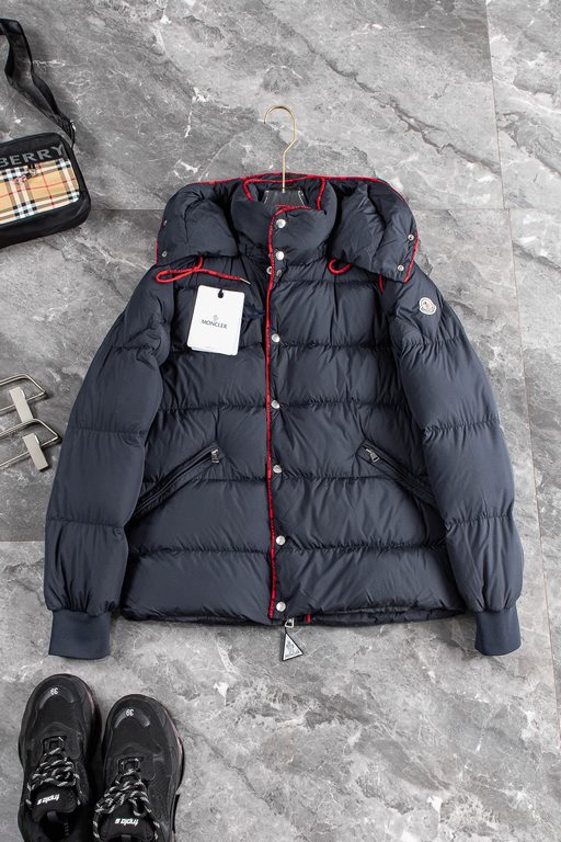 New# Support year after year!!!p1030  6  MONCLER fall and winter new high-density nylon waterproof material zipper hooded down jacket jacket# (hood can be detached) original order, synchronized with the official website 