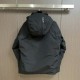 645 ARC'TERYX MACAI Ancessa Down Jacket Patriot Hard Shell Hooded Mid-Length Couple's Windproof Down Jacket is made of customized hardware, seamless embossing, three-dimensional logo, 90 white duck down, L size is about 