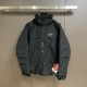 645 ARC'TERYX MACAI Ancessa Down Jacket Patriot Hard Shell Hooded Mid-Length Couple's Windproof Down Jacket is made of customized hardware, seamless embossing, three-dimensional logo, 90 white duck down, L size is about 