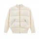 P515Moncler 】Moncler 23FW Wool Knit Patchwork Down JacketKnitted patchwork down stand-up collar casual jacket! A very wearable one for fall and winter! The collision of down and wool! With the details of the texture, whe