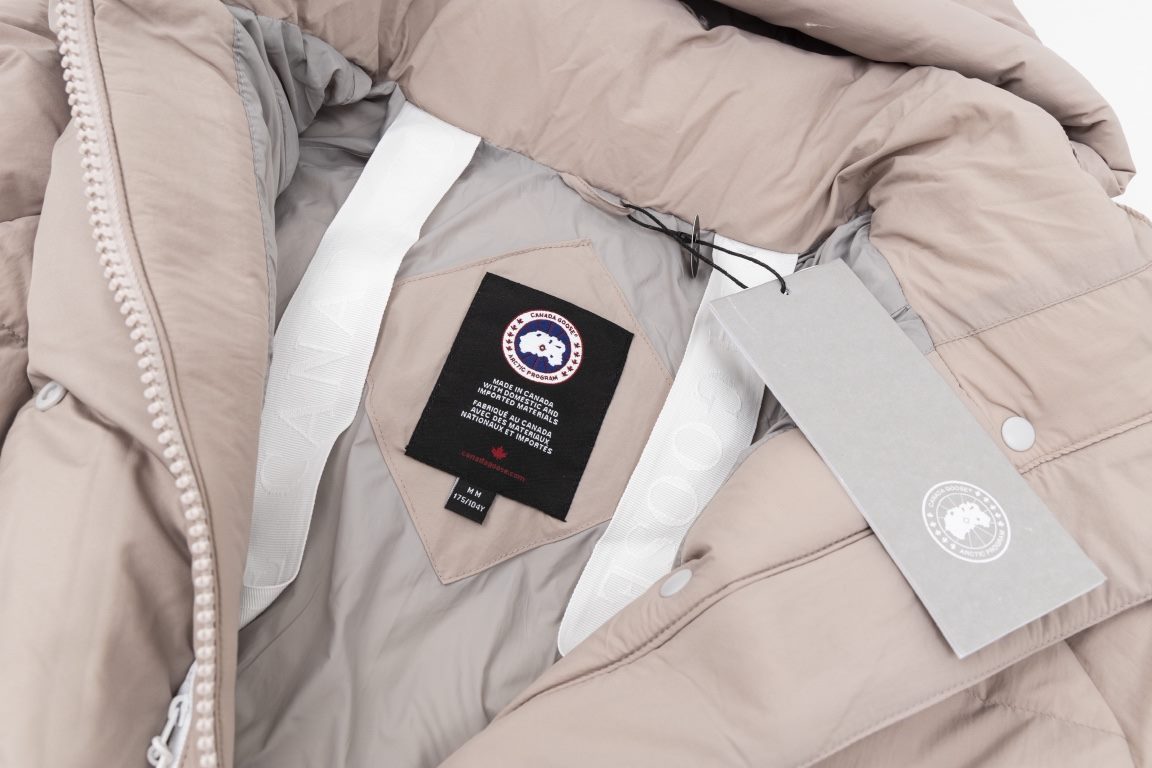 New  735 Model No. T97 (Goose Top Ceiling)[Goose Limited CANADAGOOSECanada    Goose White Label PASTELS Series JunctionPastel Label Parker Down Coat In Stock!Generation grade 90% white duck down, or even more exaggerated