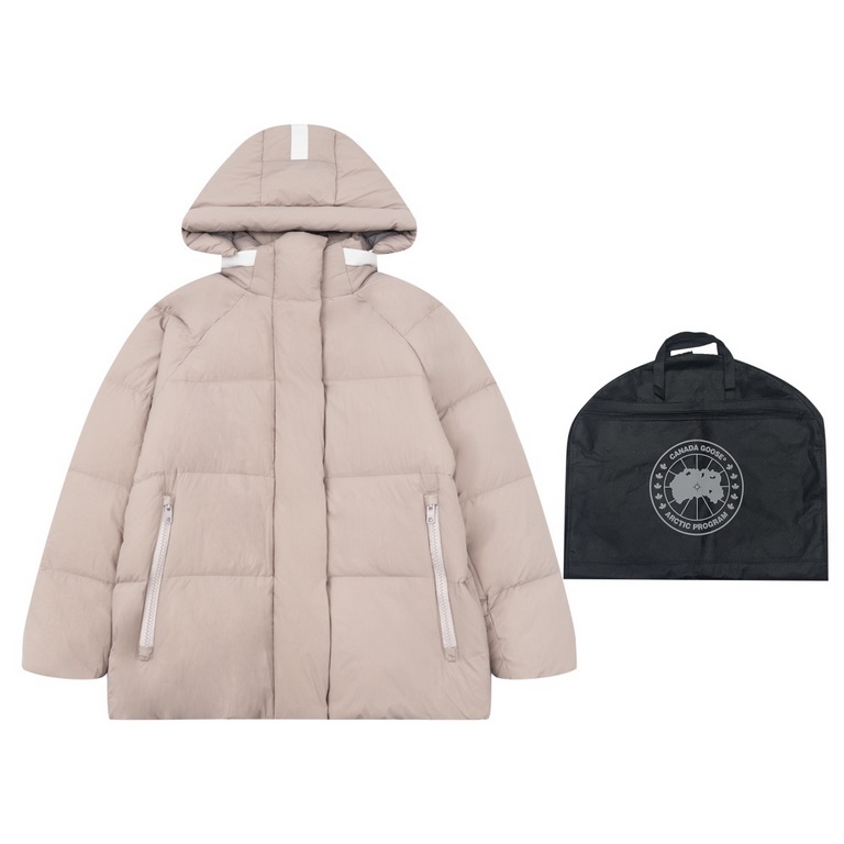 New  735 Model No. T97 (Goose Top Ceiling)[Goose Limited CANADAGOOSECanada    Goose White Label PASTELS Series JunctionPastel Label Parker Down Coat In Stock!Generation grade 90% white duck down, or even more exaggerated