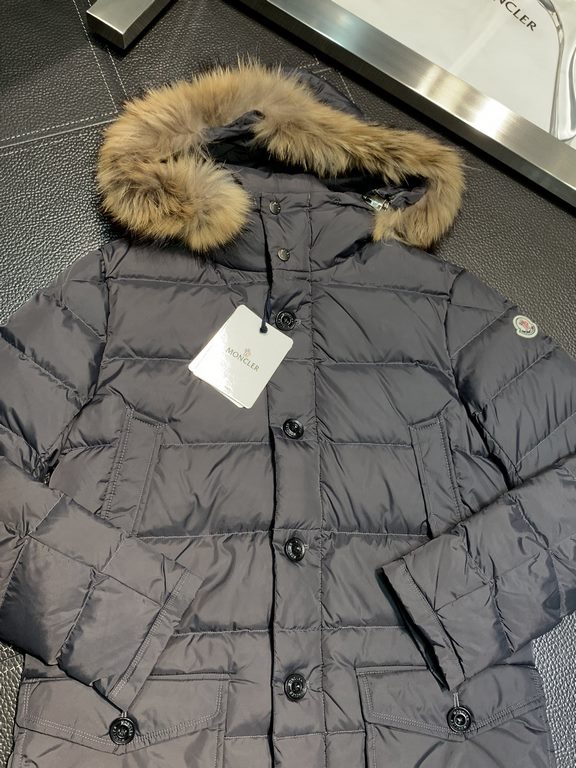 Support after the year P980. down jacket - Moncler Moncler Exclusive exclusive new hooded down jacket Hat removable design Original 11 customized hardware accessories imported original customized Welcome to the counter t