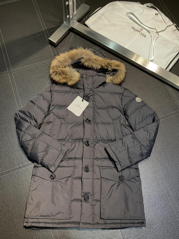 Support after the year P980. down jacket - Moncler Moncler Exclusive exclusive new hooded down jacket Hat removable design Original 11 customized hardware accessories imported original customized Welcome to the counter t