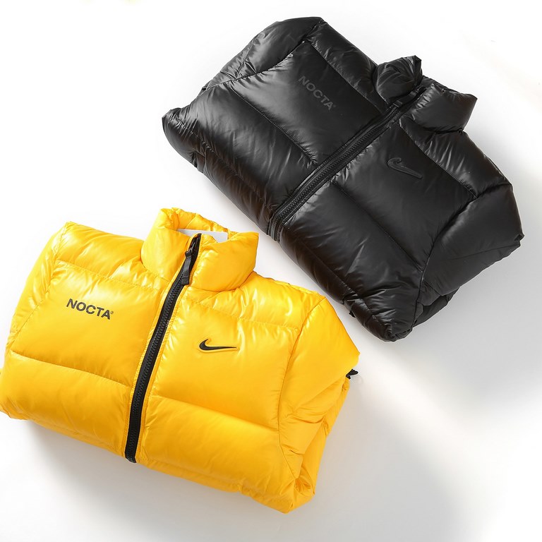 490   top version [  anti-theft buckle removed non-refundable and non-exchangeable].Nike x Drake Nocta series co-branded stand-up collar duck down jacket Wang Yibo same modelDown filling up to 480 grams , customized YKK 