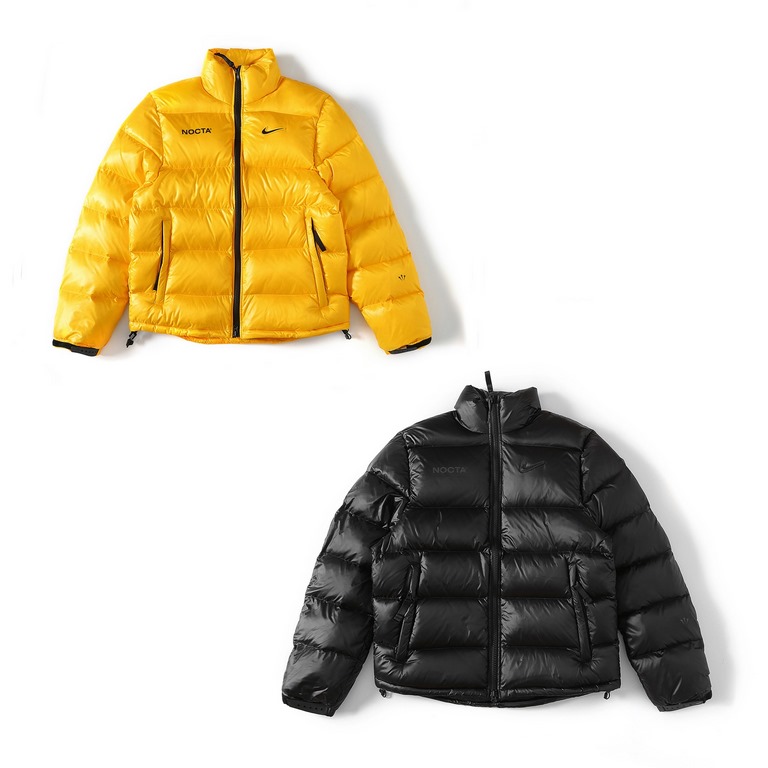 490   top version [  anti-theft buckle removed non-refundable and non-exchangeable].Nike x Drake Nocta series co-branded stand-up collar duck down jacket Wang Yibo same modelDown filling up to 480 grams , customized YKK 