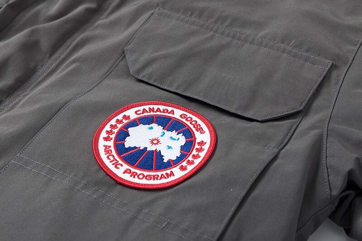 New          [Big Shipment Detail  675High-end replica 11##Canada Goose Canada Goose 08 Expedition models cold-proof warm three defense weapon warm winter (men and women)Expedition 08 Parker coat, hooded cold-resistant d