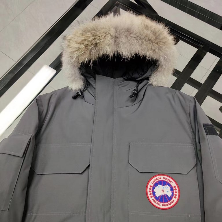 New          [Big Shipment Detail  675High-end replica 11##Canada Goose Canada Goose 08 Expedition models cold-proof warm three defense weapon warm winter (men and women)Expedition 08 Parker coat, hooded cold-resistant d