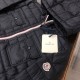 P620.    Moncler Moncler Moncler 2023 winter newest men's double pocket design lightweight hooded down jacket  Three-color collision zipper is extremely eye-catching, and the details show the craftsmanship everywhere   T