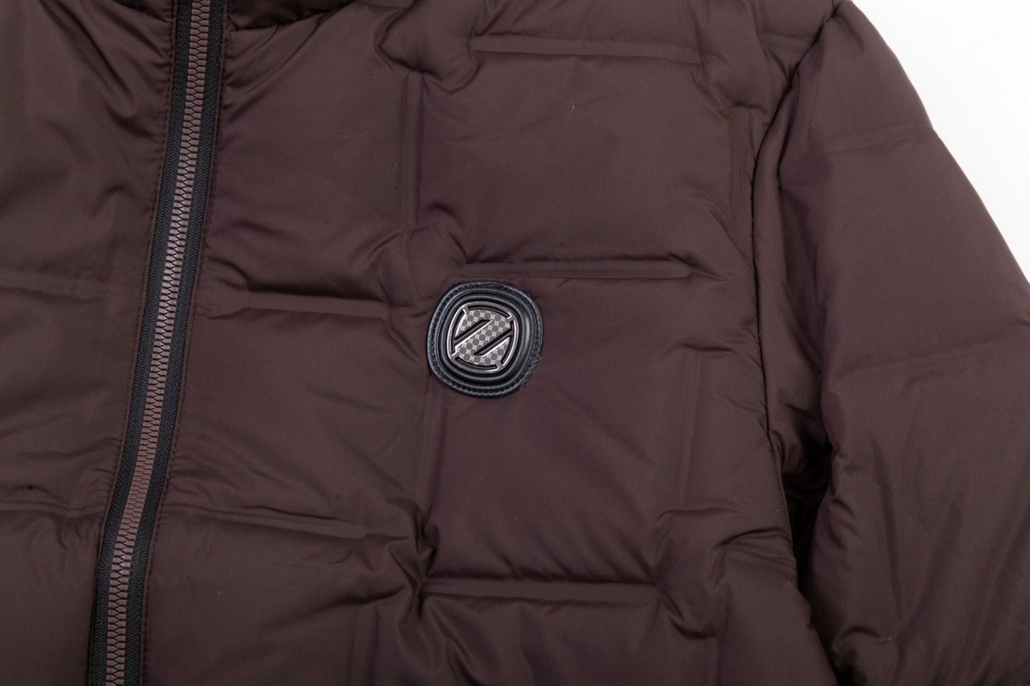 P605 Ermenegildo Zegna High version2023ss fall and winter down jacket jacket [new national standard 80 down can be detected top version]Bosideng teacher personally manipulate big goods, the whole network exclusive versio