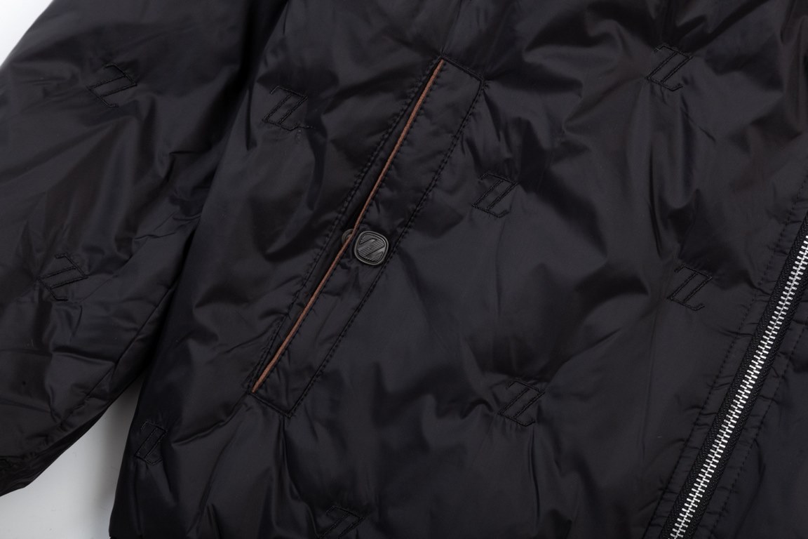 P585 Ermenegildo Zegna High version2023ss fall and winter down jacket jacket [new national standard 80 down can be detected top version]Bosideng teacher personally manipulate large goods, the whole network exclusive vers