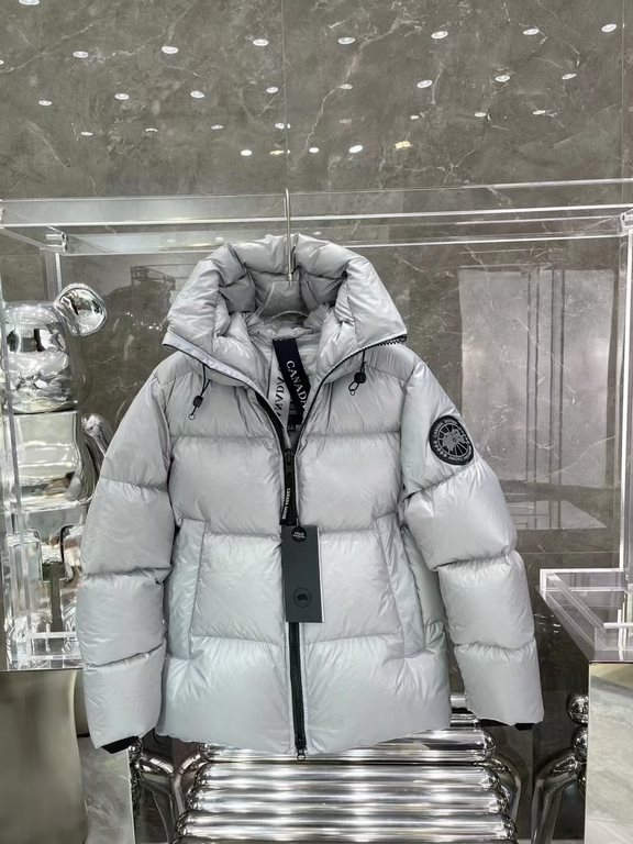 Top  635Canada GooseCanada Goose2022 Limited New Crofton Puff Down JacketTop version (exclusive on the whole network)    pure wide inspection 90 white duck down filling    top version, ceiling level  Crofton Loose Big Br