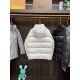 Support the return and exchange after the year! The main push  P820 Moncler high version popping down   moncler outlet popping stand-up collar down jacket, popping white down jacket! Inner liner anti-drilling design, non