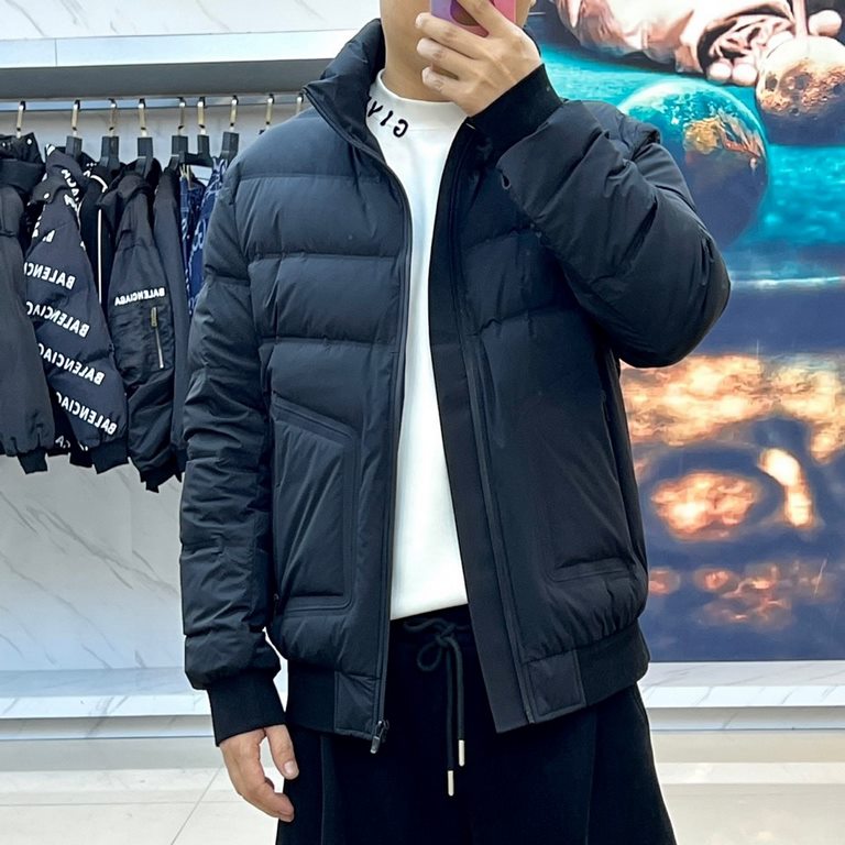 Zegna Zegna, trading company orders! 2023 fall and winter new official website synchronization super stylish simple and comfortable commuter down jacket jacket customized highest 90 white duck down anti-drilling down fab