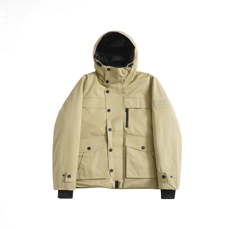 575  Item #947Burberry Burberry 2023 FallWinter Hooded Embroidered Down JacketEuropean synchronized versionA synchronization of winter value and protection from the cold.Fabrics Gabardine functional fabric, waterproof, w