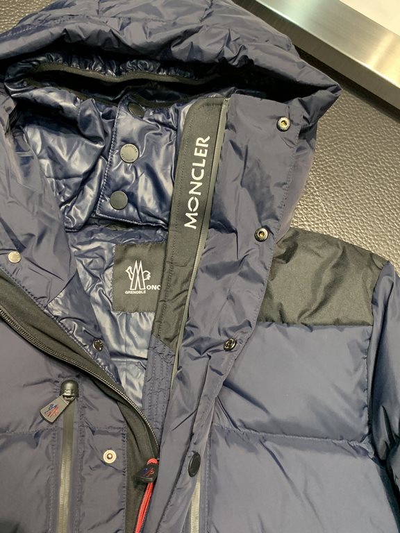 Support after the year P880. down jacket - Moncler Moncler Exclusive exclusive new hooded down jacket Original 11 customized hardware accessories imported original customized Welcome to the counter to compare Absolute hi