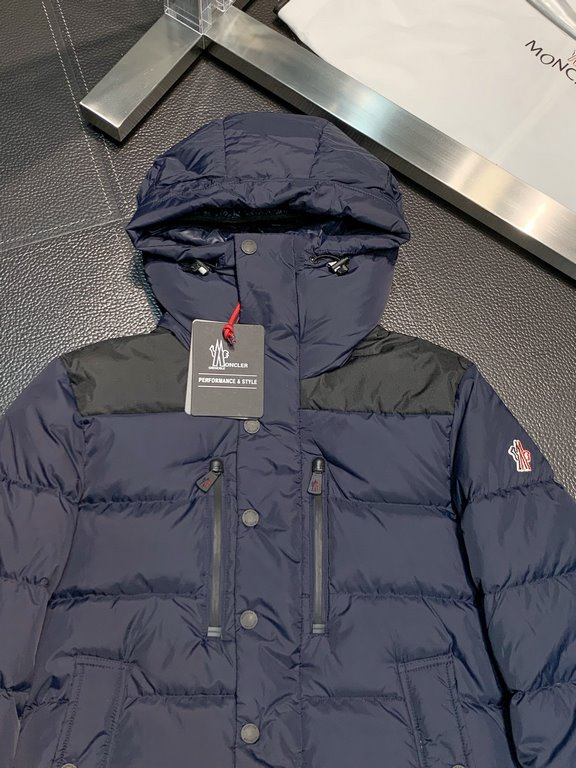 Support after the year P880. down jacket - Moncler Moncler Exclusive exclusive new hooded down jacket Original 11 customized hardware accessories imported original customized Welcome to the counter to compare Absolute hi