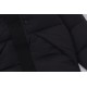 P630Top version Moncler Moncler Black Warrior winter explosion down jacketShort down jacket embossed gateway down jacket bread clothingThe official website has been out of stock placket embossed obvious difference betwee