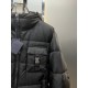 850prada prada new jacquard nylon down jacket metal small label down jacket. The down jacket is made from re-nylon recycled nylon in a modern design that complements the silhouette and features 95% white duck down for wa