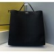 F family peekaboo upgraded tote bag in soft lychee grain cow   leather.size41.22.39cm