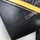 Original single goods  New  FENDI (Fendi 2016-5)   explosive exclusive crossbody bag shipment, double F print pattern cloth with cowhide, front with color blocking perfectly suited to the user's needs, high-quality hardw