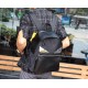 Lot. Model number 33200-1. official website item number 7vz042A2FTFOKUR large front pocket backpack  . Breathable high-tech mesh fabric on the back with adjustable shoulder straps. Double zipper closure and built-in pock