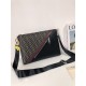 Original single goods  New  FENDI (Fendi 2011-3)   explosive exclusive cross-body bag shipment, double F print pattern cloth with cowhide, front with color blocking perfectly suited to the user's needs, high-quality hard