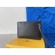 Fendi FendiSmall Monster Cowhide Clutch Men's Clip Bag Envelope Bag Classic Logo with original craftsmanship material Casual and versatile Using exquisite inlaid fine workmanship, in-kind photography Original original fa