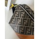 Original goods   (with box) New  FENDI (Fendi 2032-5)   explosive exclusive crossbody bag shipment, double F print pattern cloth with cowhide, the front with the collocation of colors perfectly suited to the user's needs