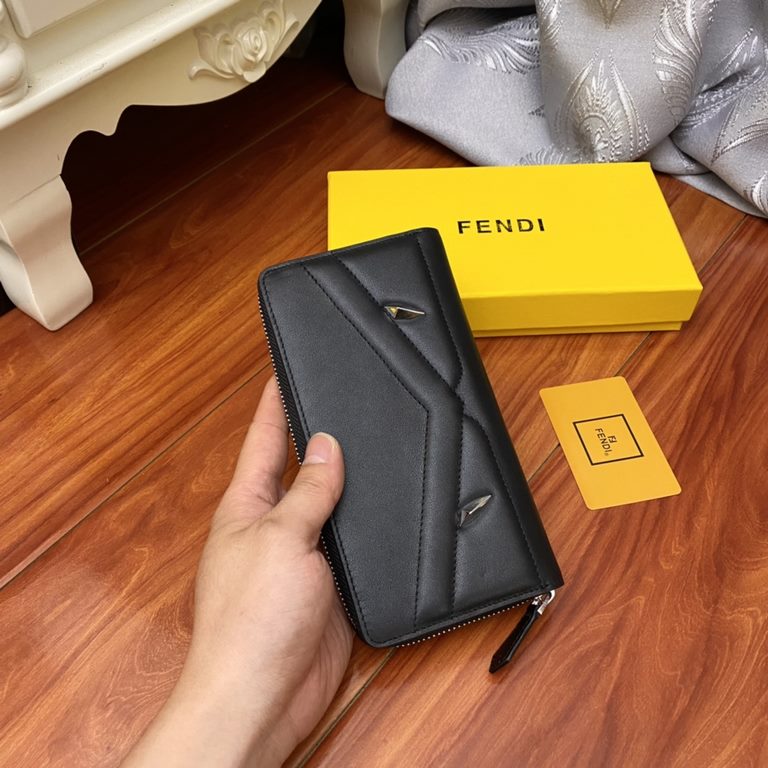 (Model 2809) FENDI zipper wallet Introduction the latest handbag, original quality! Moe eyes shine the essence of the elements of the Finn family in recent years, colorful colorful color collocation, bleached, take reall