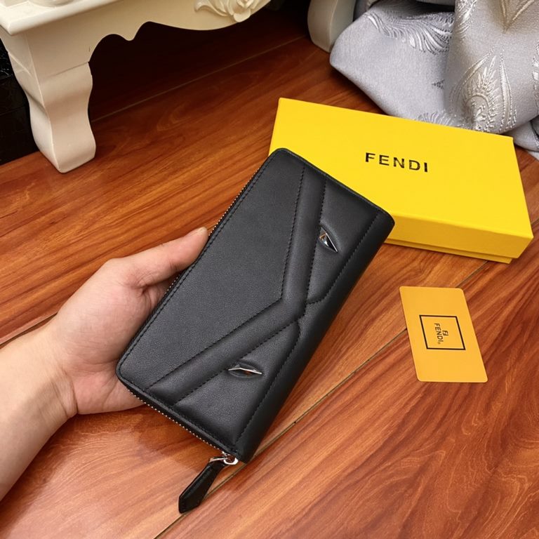 (Model 2809) FENDI zipper wallet Introduction the latest handbag, original quality! Moe eyes shine the essence of the elements of the Finn family in recent years, colorful colorful color collocation, bleached, take reall